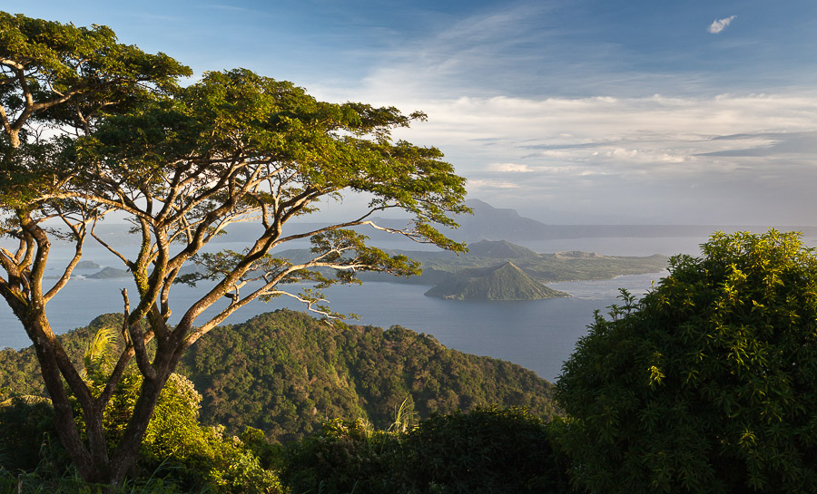 View in the Philippines on a calm day 