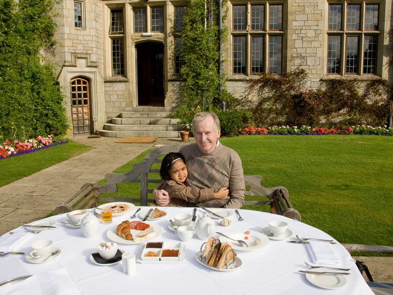 Breakfast at Bovey Castle