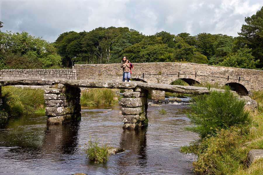 Luz and Mikee at Dartmoor