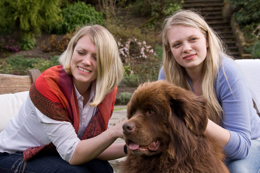 Camilla and Amanda with Chucky