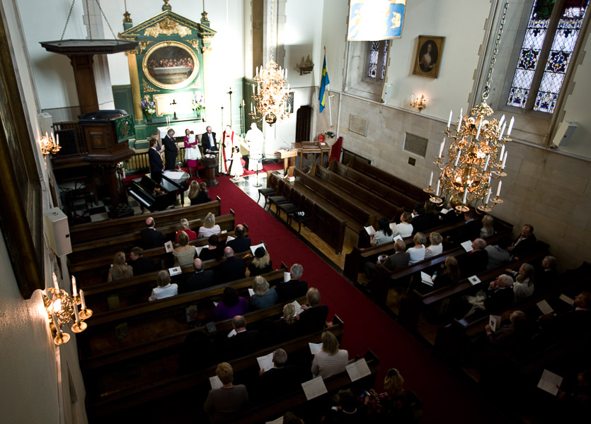 The church from above