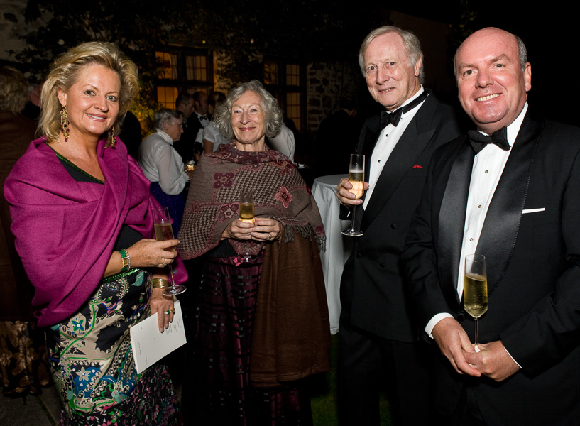 June and Roger LeanVercoe surrounded by Florence and Philip Hands