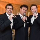 A trio of tenors were entertaining us