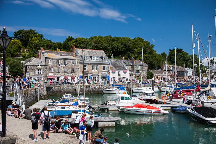 Padstow is the centre of famous fish chef’ Rick Stein’s culinary empire