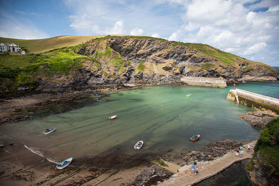 At Port isaac