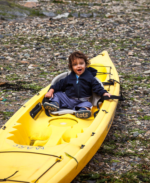 A future canoe paddler?