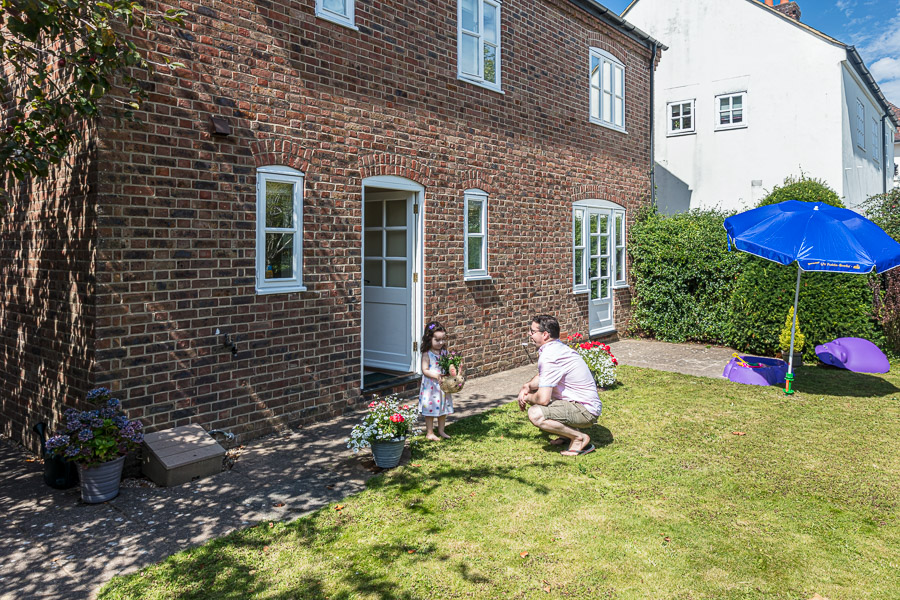 Susanne and Dave in Poundbury