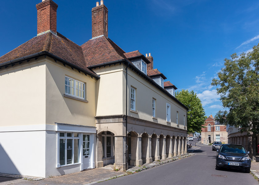 Susanne and Dave in Poundbury