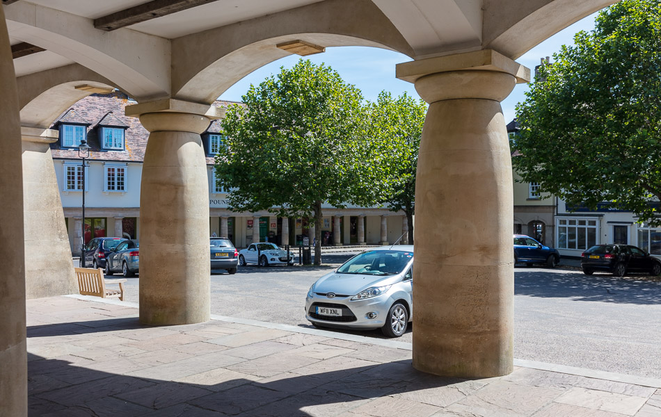 Susanne and Dave in Poundbury