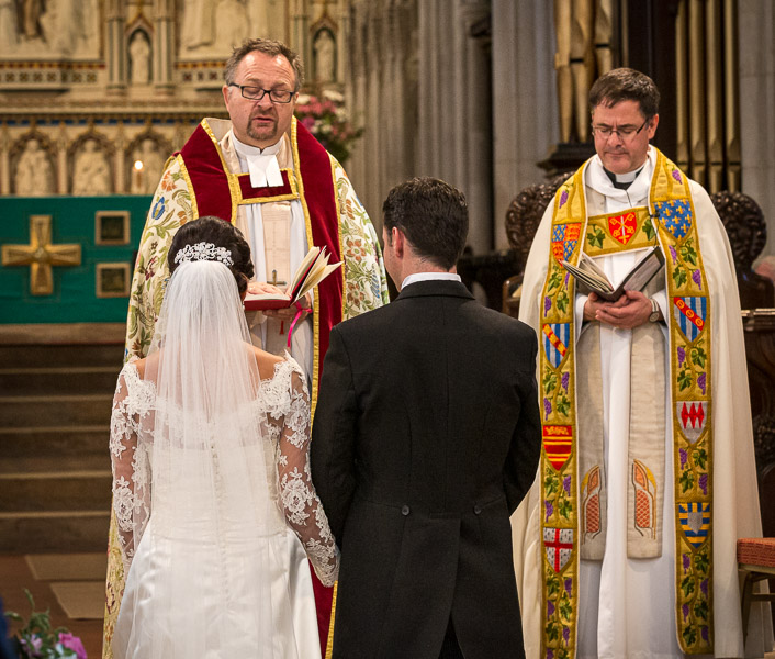 Michael, our Swedish rector together with Tim are praying for the couple