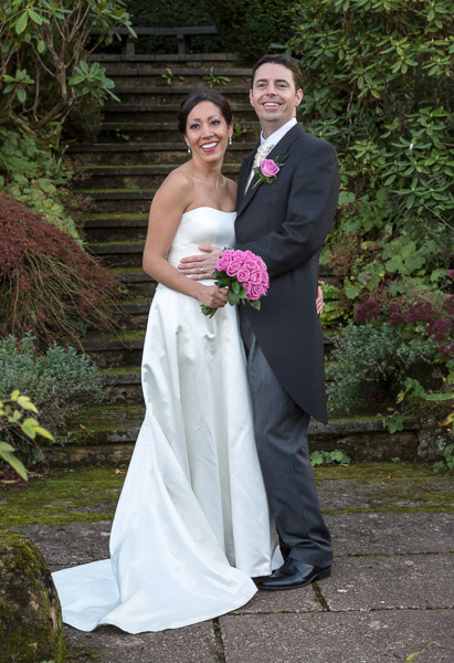 Susanne and Dave after their wedding