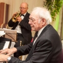 Musicians during the dinner