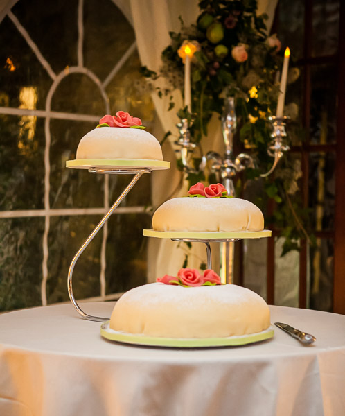 The wedding cake – of course it had to be Princess Cakes!