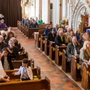 The Swedish service at Ottery St Mary church