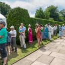 Queueing for the food