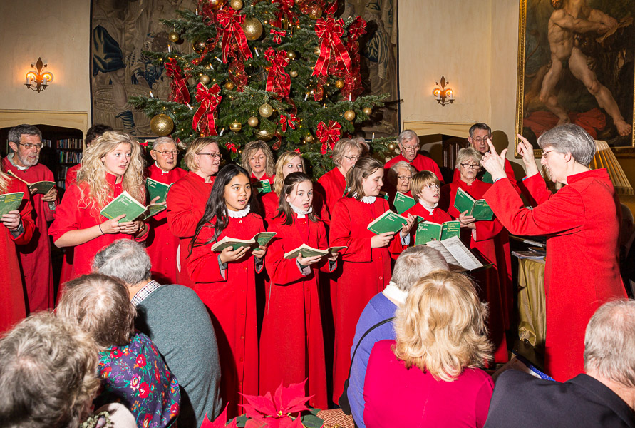 The Church Choir is singing Christmas Carols at Knightstone