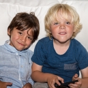 Eric and Ludvig, both 5 years old