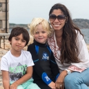 Eric, Ludvig and jennifer on Marstrand