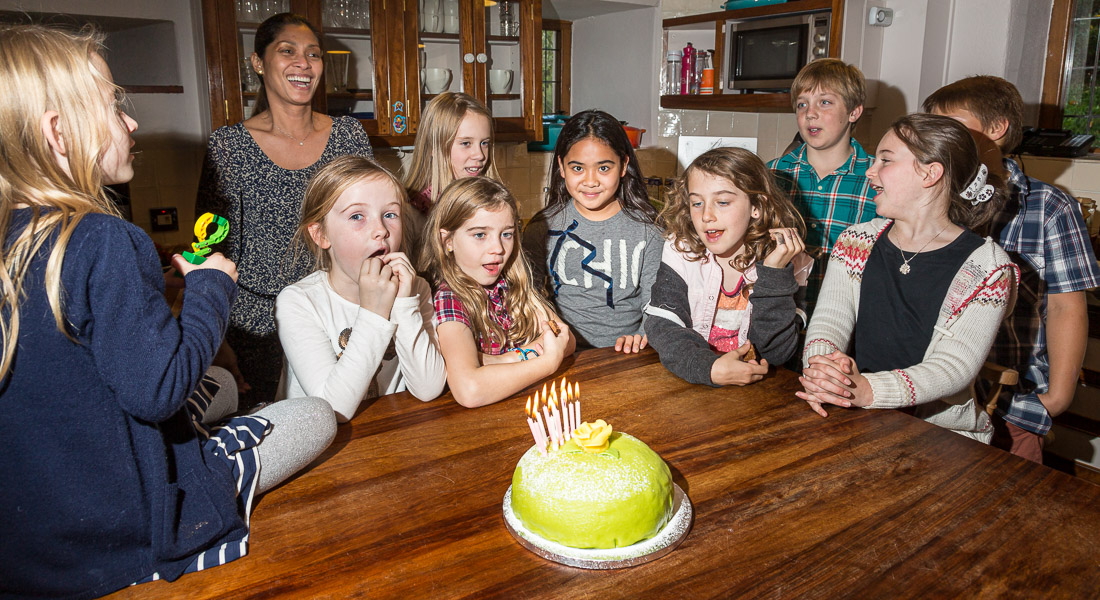 A Princess Cake is a must at Knightstone parties